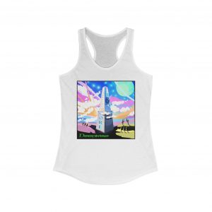 Deepwise Women's Racerback Tank - Cover LOGO