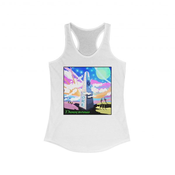 Deepwise Women's Racerback Tank - Cover LOGO