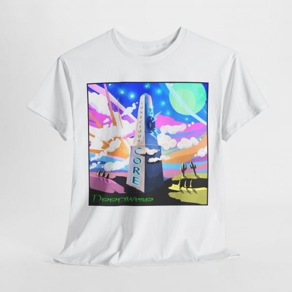 Unisex Heavy Cotton Tee - 'Deep wise' Space Art
